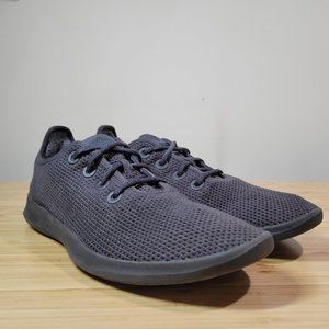 Allbirds Tree Runners Sneakers - Gray Black Charcoal Black Size 11 Mens